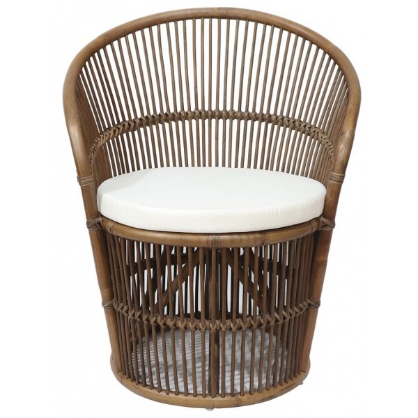 Narva lenestol i rotting - Brun beis Narva lenestol i rotting - Brun beis