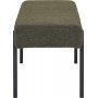 Swindon benk - Mørkegrønn bouclé Swindon benk - Mørkegrønn bouclé