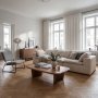 Kordfløyelssofa 320 cm Beige Kordfløyelssofa 320 cm Beige