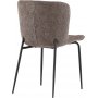 Modesto spisestol - Brun boucle