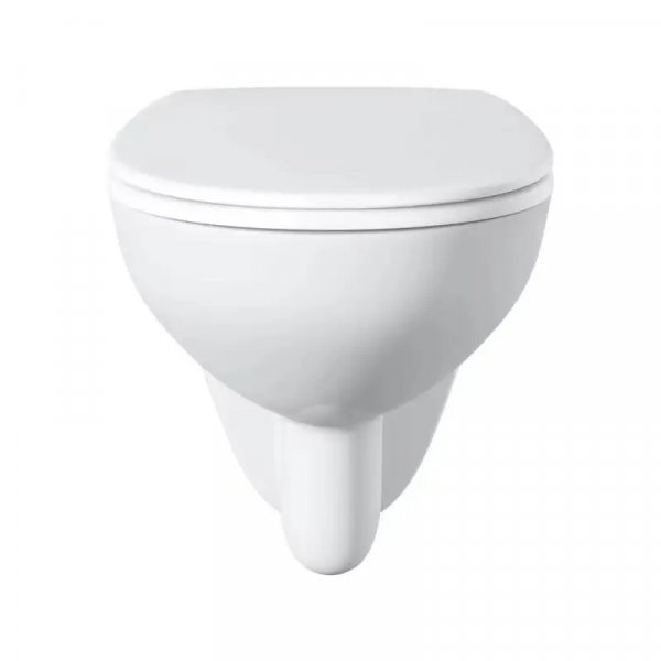 Vegghengt toalett Lind - Hvit