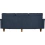Howard Watford Deluxe 3-seters sofa - Mørkeblå Howard Watford Deluxe 3-seters sofa - Mørkeblå