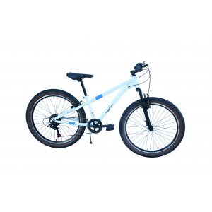 Terrengsykkel 26 tommers st�lramme 7 gir lysebl�