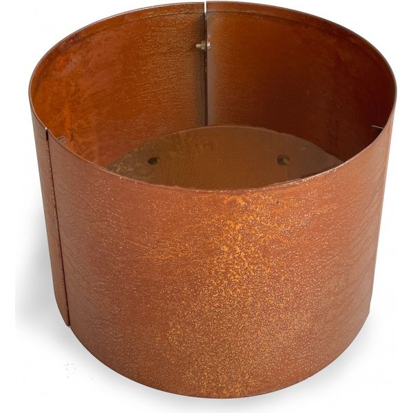 Corten stlpotter rund - H50 x 50 cm