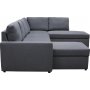 Sovesofa U-formet mørkegrå - Dream Sovesofa U-formet mørkegrå - Dream