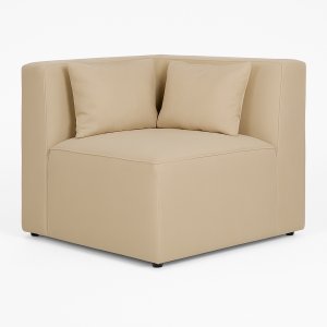 Modulær hjørneenhet - Beige Modulær hjørneenhet - Beige