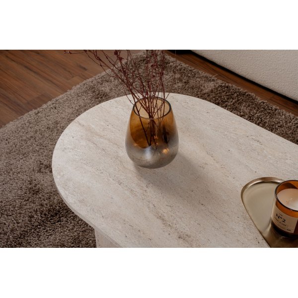 Salongbord Sable Travertin - 119 x 60 cm Salongbord Sable Travertin - 119 x 60 cm