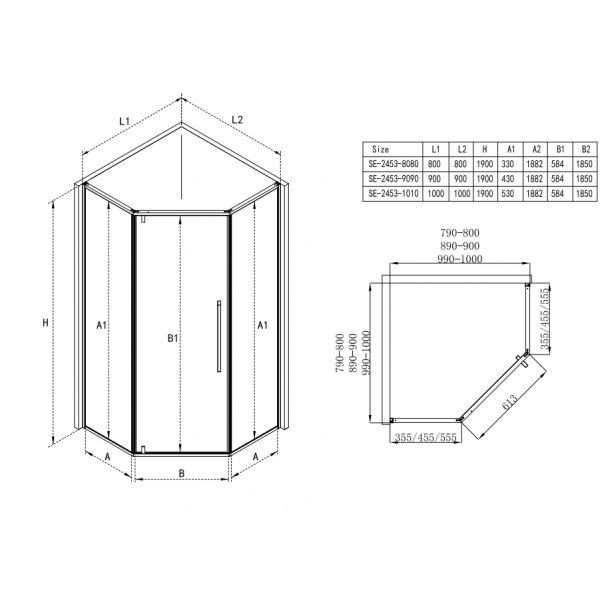 Dusjhjrne Lisboa - Sort