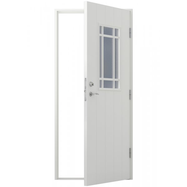 Christina Ytterdr med vindu og sprosser SP22 + Hndtakspakke