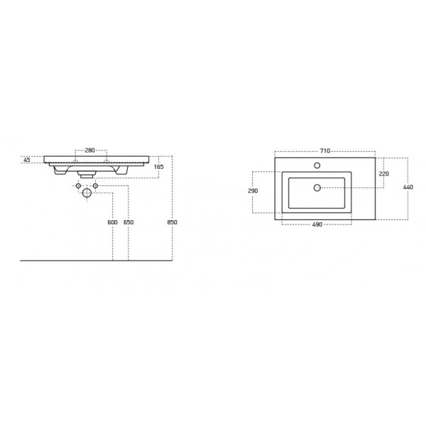 Mbelpakke Luxus 70 granitt