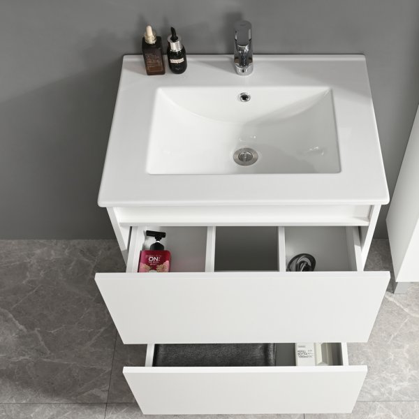 Baderomsmbel Split - Hvit