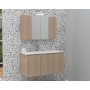 Mbelpakke Verona 90 - Beige med speilskap