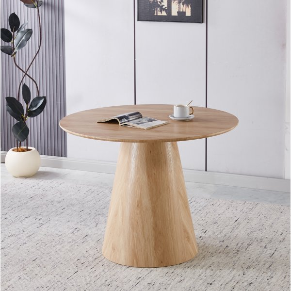 Moi rundt spisebord �100 cm - Eik