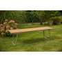Mllan hagebenk - Teak / Galvanisert stl