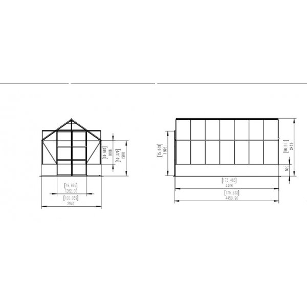 Drivhus Amalthea - 11,5 m² Drivhus Amalthea - 11,5 m²