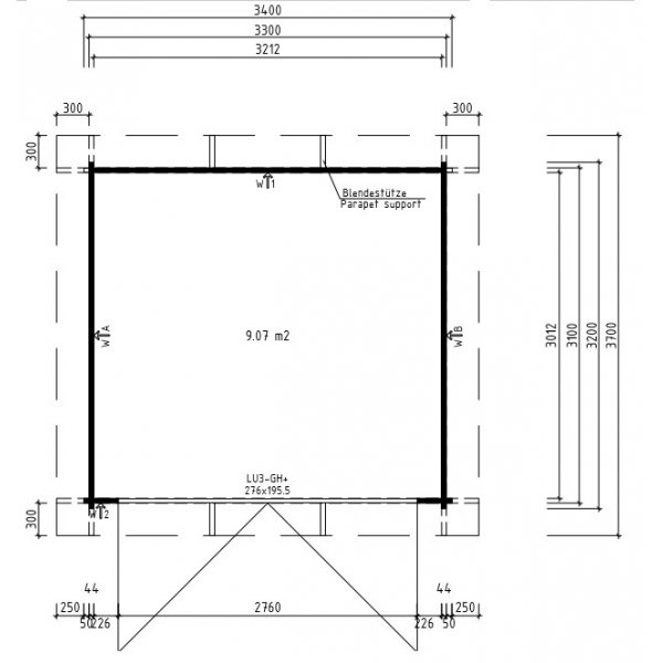 Arne F Anneks - 11 m² Arne F Anneks - 11 m²