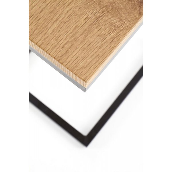 Sidebord / Laptopbord - Eik/svart Sidebord / Laptopbord - Eik/svart