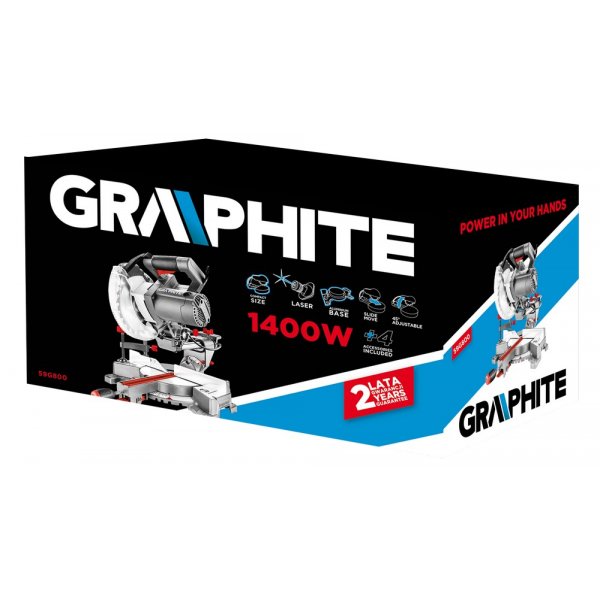 Gjærsag 1400W, 185 mm Gjærsag 1400W, 185 mm