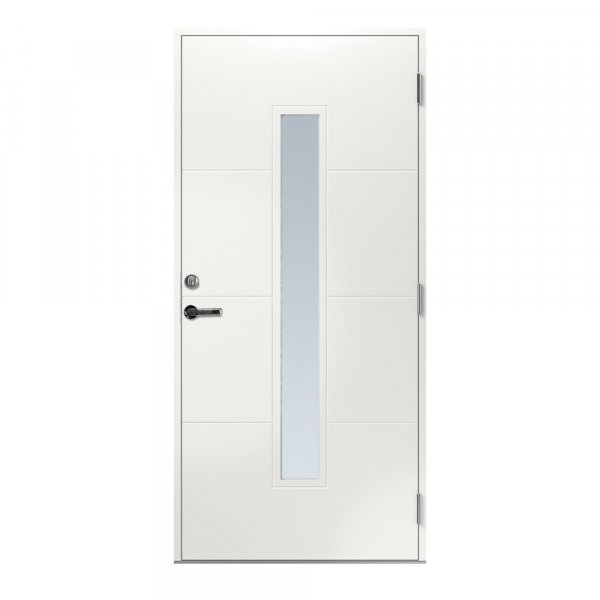 John ytterdør med vindu + Karmskruepakke John ytterdør med vindu + Karmskruepakke