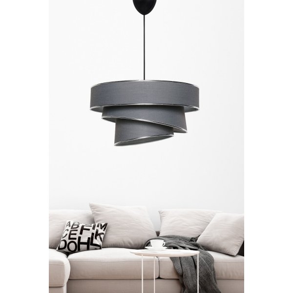 Couper taklampe - Antrasitt/s�lv