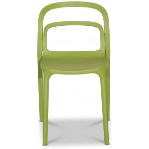 Nordan� stabelbar plast spisestol - Gr�nn
