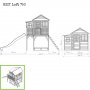 Lekehytte Loft 750 (FSC 100%)