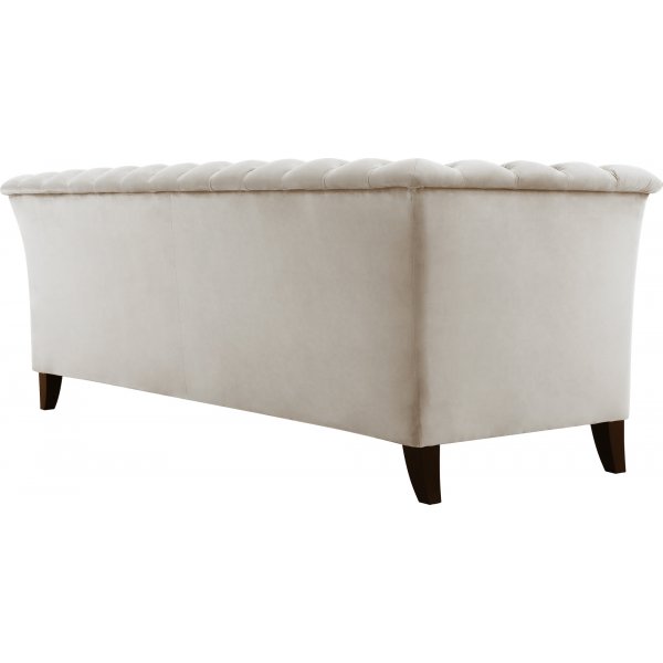 Sofa 3-seters Chesterfield beige - Milton
