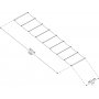 Canopia Stockholm solskjerming for terrassetak 3,4 x 7,4 - Hvit