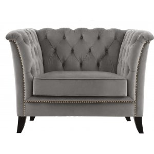 Lenestol chesterfield grå - Henry Lenestol chesterfield grå - Henry