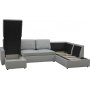 U-sofa sovesofa Tärnö vendbar med oppbevaring - 304 cm - lys grå U-sofa sovesofa Tärnö vendbar med oppbevaring - 304 cm - lys grå