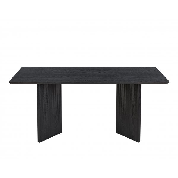 Crossby spisebord 180x90 cm - Sortbeiset eik Crossby spisebord 180x90 cm - Sortbeiset eik