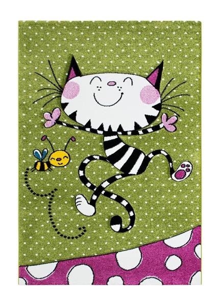 Barneteppe Holly - Kittygrønn - 120x170 cm Barneteppe Holly - Kittygrønn - 120x170 cm