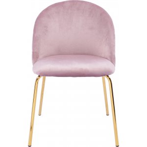 Rosa stol med gullbein - Plaza Rosa stol med gullbein - Plaza