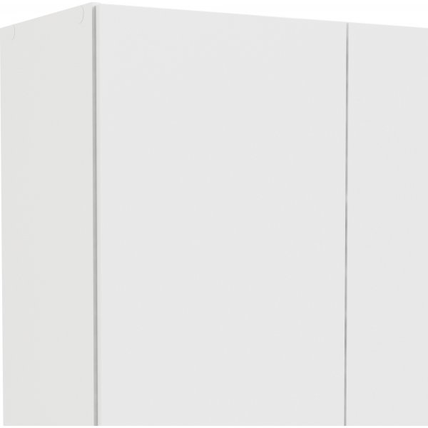 Hvit Space-garderobe, 80 cm bred og 170,5 cm høy Hvit Space-garderobe, 80 cm bred og 170,5 cm høy