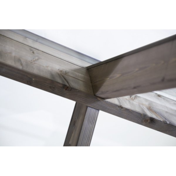 Drivhus Ophelia i tre - 11 m² + Drivhusrengjøring Drivhus Ophelia i tre - 11 m² + Drivhusrengjøring