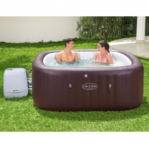 Lay-Z Spa Maldivene HydroJet | Bestway oppblåsbart boblebad for 5-7 personer Lay-Z Spa Maldivene HydroJet | Bestway oppblåsbart boblebad for 5-7 personer