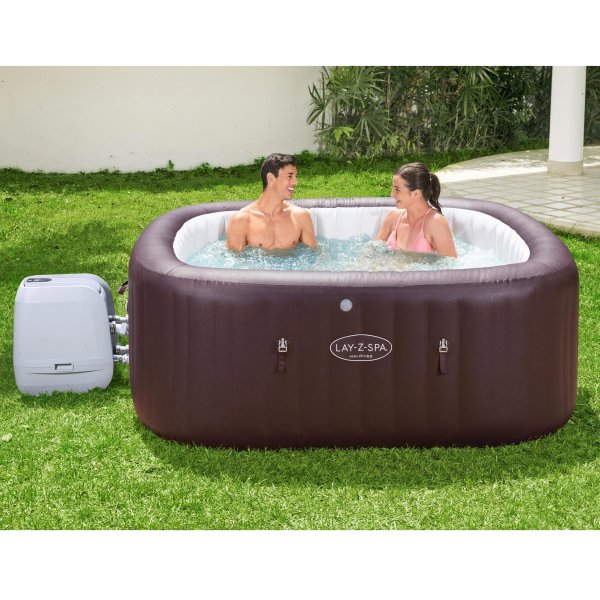 Lay-Z Spa Maldivene HydroJet | Bestway oppblsbart boblebad for 5-7 personer