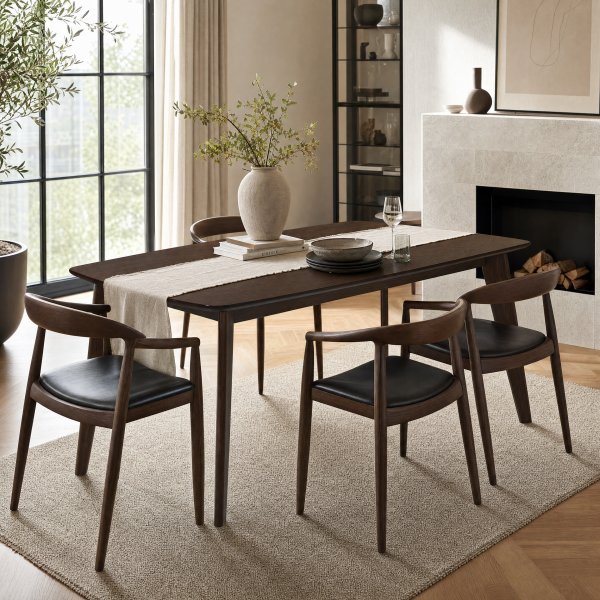 Spisebord valnøtt 150x90 cm Spisebord valnøtt 150x90 cm