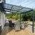 Skyvetakveranda 3,9 x 3 m | Skyvetak for balkong | Kanalplast / aluminium