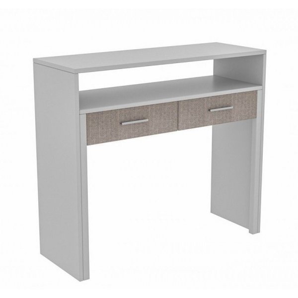 Skrivebord Maida uttrekkbart hvitt - 99 cm Skrivebord Maida uttrekkbart hvitt - 99 cm