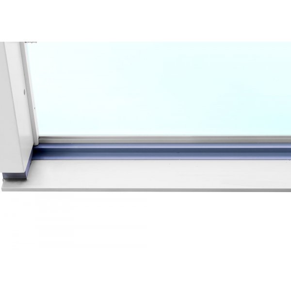 2-delt fasadeparti i aluminium med skyvedører - 3-lags glass + Ramme ermer 2-delt fasadeparti i aluminium med skyvedører - 3-lags glass + Ramme ermer