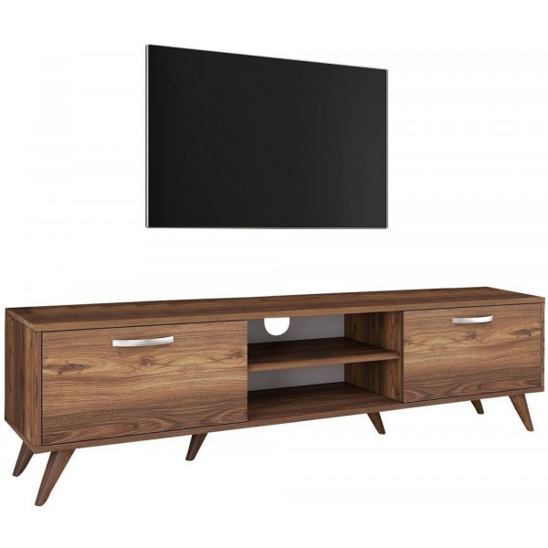 TV-stativ Anon i valnøtt - 180 cm TV-stativ Anon i valnøtt - 180 cm