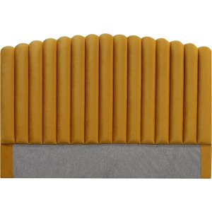 Bornholm sengegavl 140 cm - Gylden fløyel Bornholm sengegavl 140 cm - Gylden fløyel