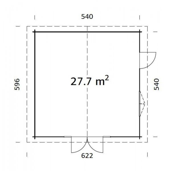 Fritidshus Irene 27,7 m² Fritidshus Irene 27,7 m²
