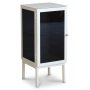 Revel hvitt nattbord 75 cm med venstrehengt d�r
