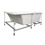 Trapets hjrnebadekar - -serien | dybde 48 cm | Hyremontert modell