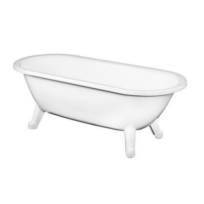 Gustavsberg 6316 frontløst badekar med føtter, Perfect White