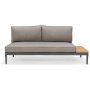 Livsstil Hage Topaz salonggruppe med divan - Grå/teak Livsstil Hage Topaz salonggruppe med divan - Grå/teak