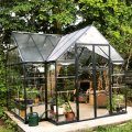 Kundebilde Victory Orangery drivhus 10,2 m�: Str�lende flott drivhus med god...