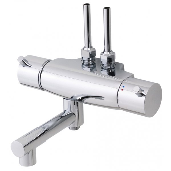 FM Mattsson Sikkerhetsblander (40 c/c) for badekar, Garda Chrome - 9696-0000